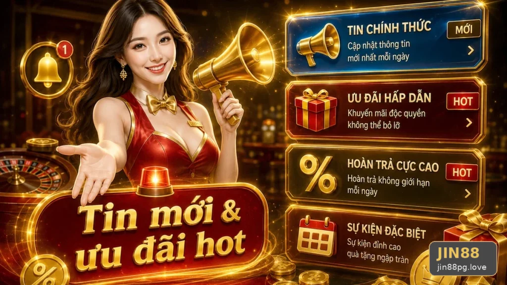 Tin Tức JIN88 Tại jin88pg.love: Tổng Hợp Câu Hỏi Thực Tế Của Người Mới Về Ưu Đãi Và Điều Kiện Khuyến Mãi
