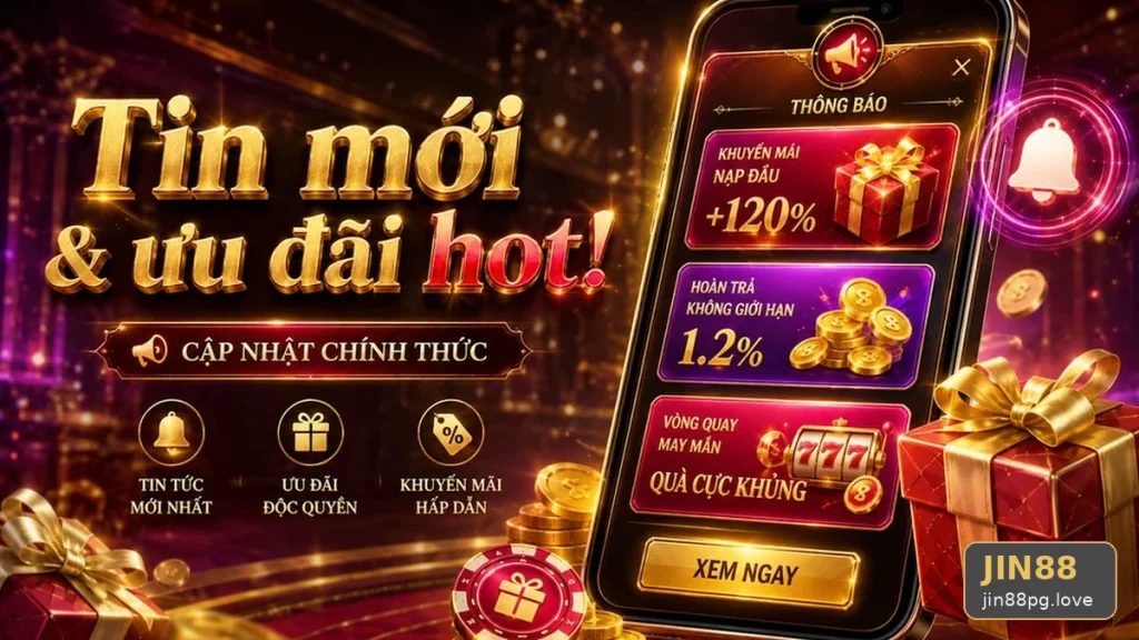 Tin Tức JIN88 Tại jin88pg.love: Phân Tích Dữ Kiện, Rủi Ro Và Giới Hạn Ngân Sách Khi Đọc Ưu Đãi Dành Cho Người Mới