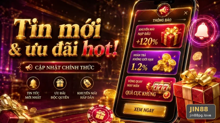 Tin Tức JIN88 Tại jin88pg.love: Phân Tích Dữ Kiện, Rủi Ro Và Giới Hạn Ngân Sách Khi Đọc Ưu Đãi Dành Cho Người Mới