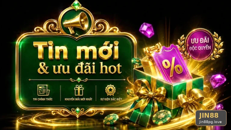 Giải Mã Biểu Tượng Và Quy Trình Đọc Tin Tức JIN88 Dành Cho Người Mới: Cập Nhật Ưu Đãi Tại jin88pg.love